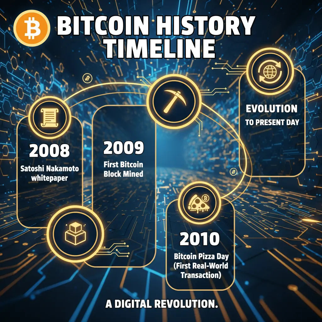 Bitcoin History Timeline