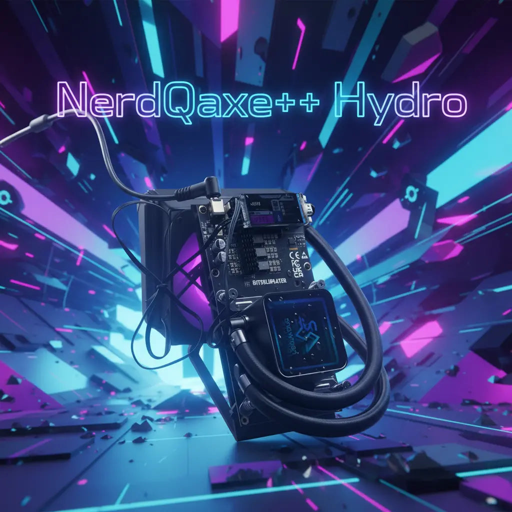 NerdQaxe++ Hydro Solo Bitcoin Miner