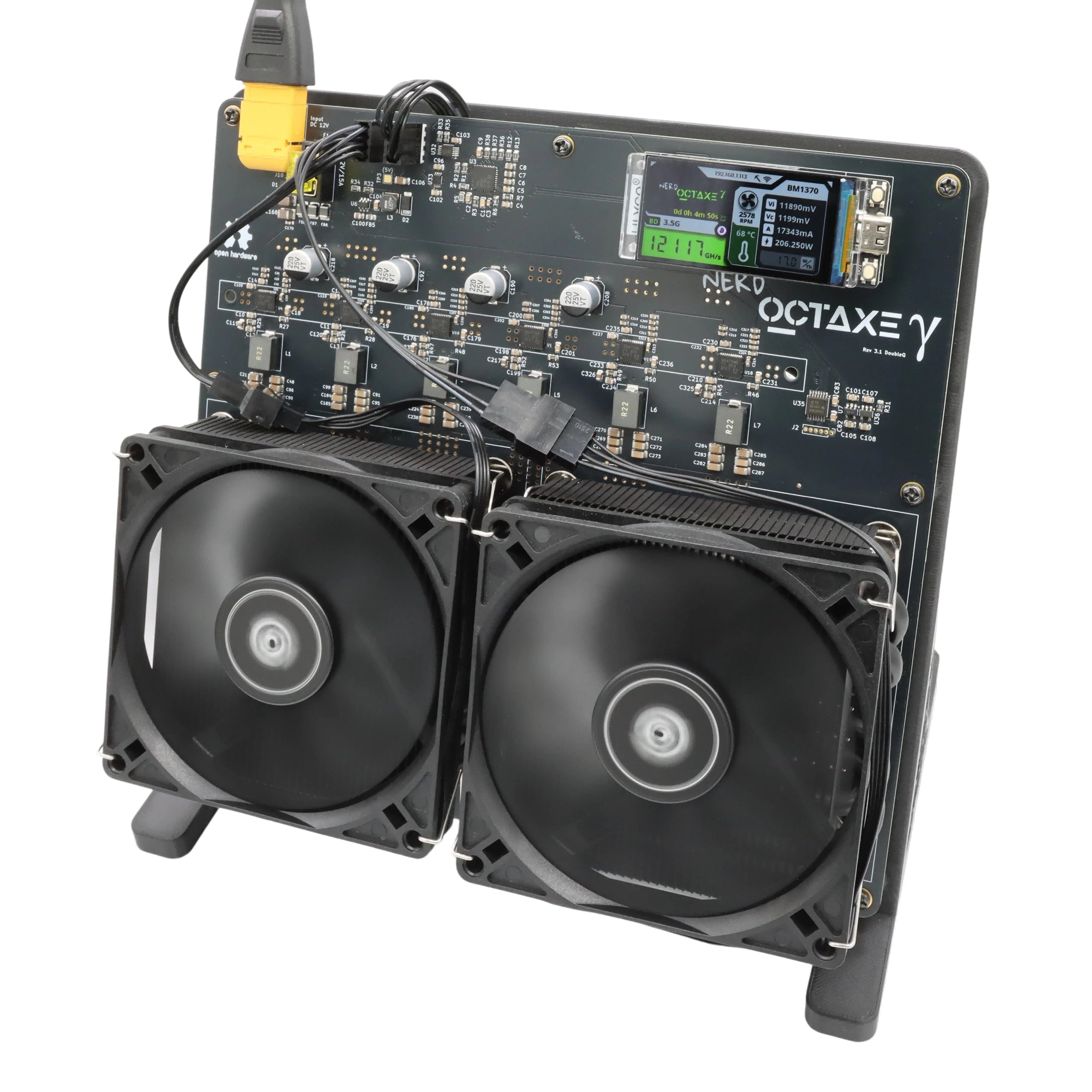 NerdOCTaxe Titan Rev 3.1 Solo Bitcoin Miner