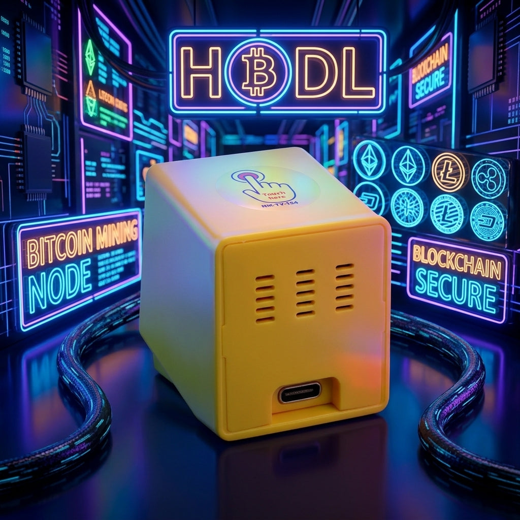 NMMiner ESP32 BTC Solo Miner – 1060 KH/s, 1W Low-Power Desktop Miner