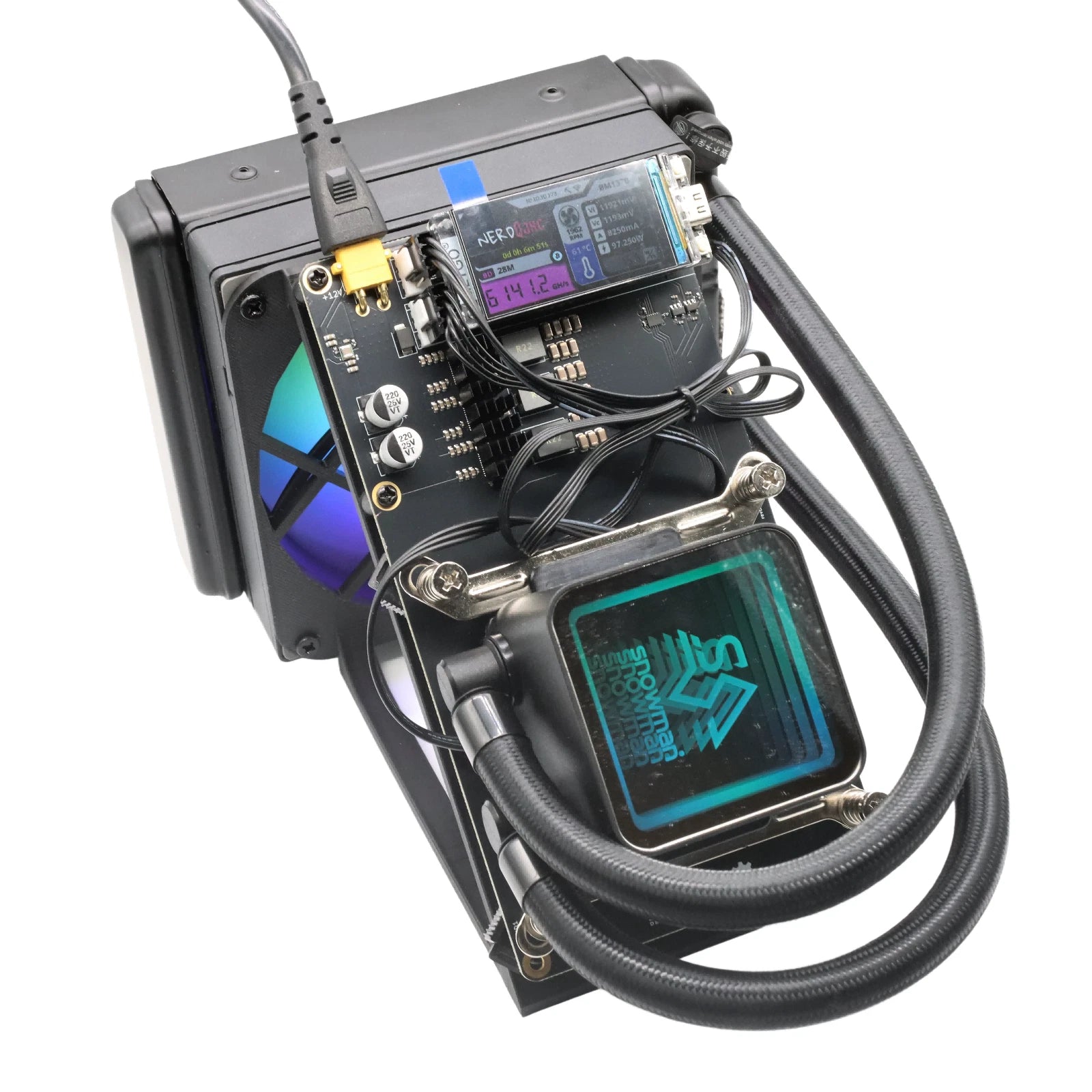 NerdQaxe++ Hydro Rev 6.1 Solo Bitcoin Miner