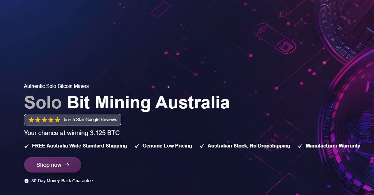 Bit Mining Set Buy Premium ASIC Bitcoin Mining Hardware | Solo Bit Mining Australia