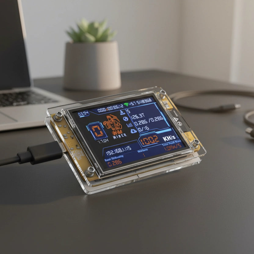 NerdMiner V2 Solo Bitcoin Miner